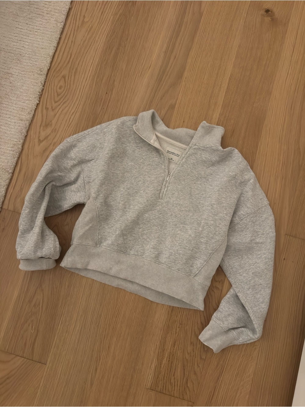 Abercrombie Half-Zip Pullover Sweatshirt